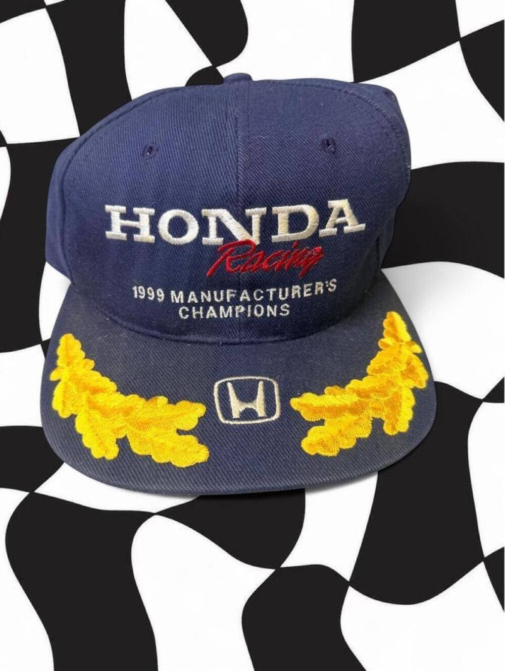 Honda Men's Navy and Blue Hat